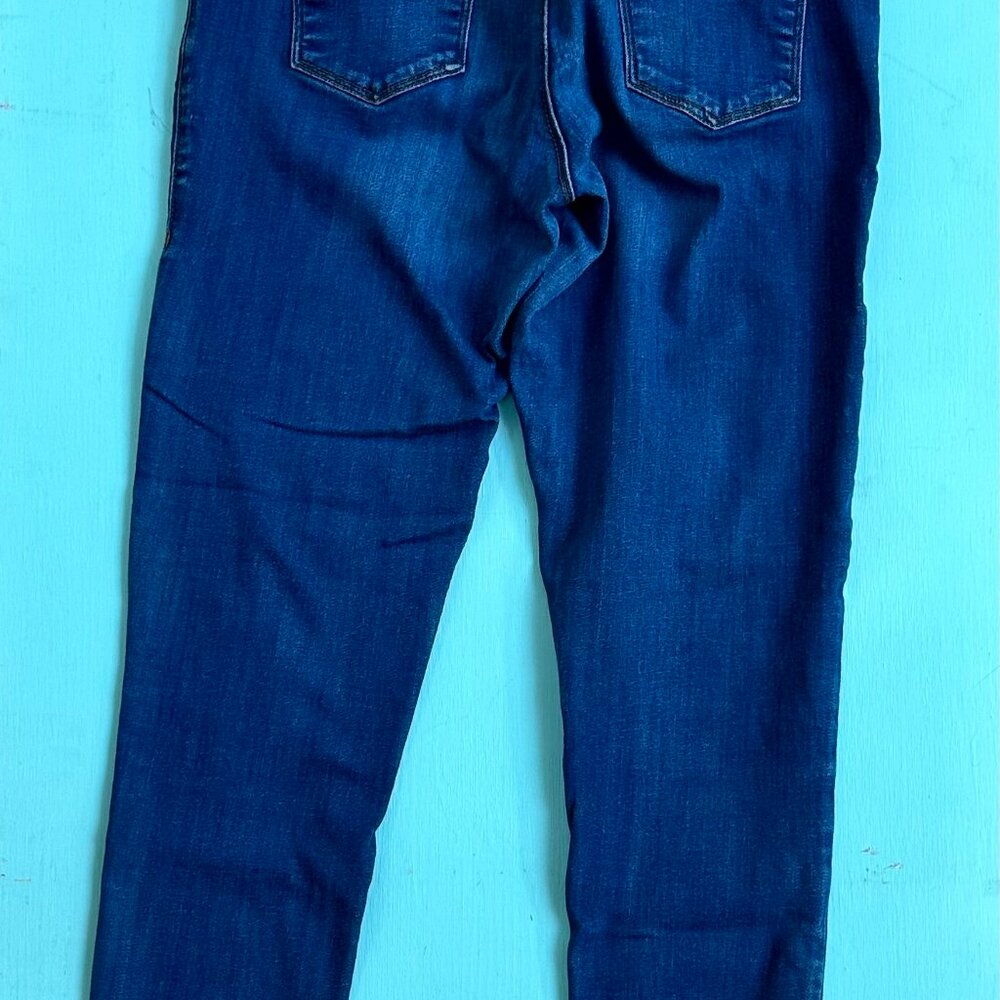 Dorothy Perkins Petite Skinny Jeans Dark Wash Stretch Denim Us 8p Eu 40 View 5